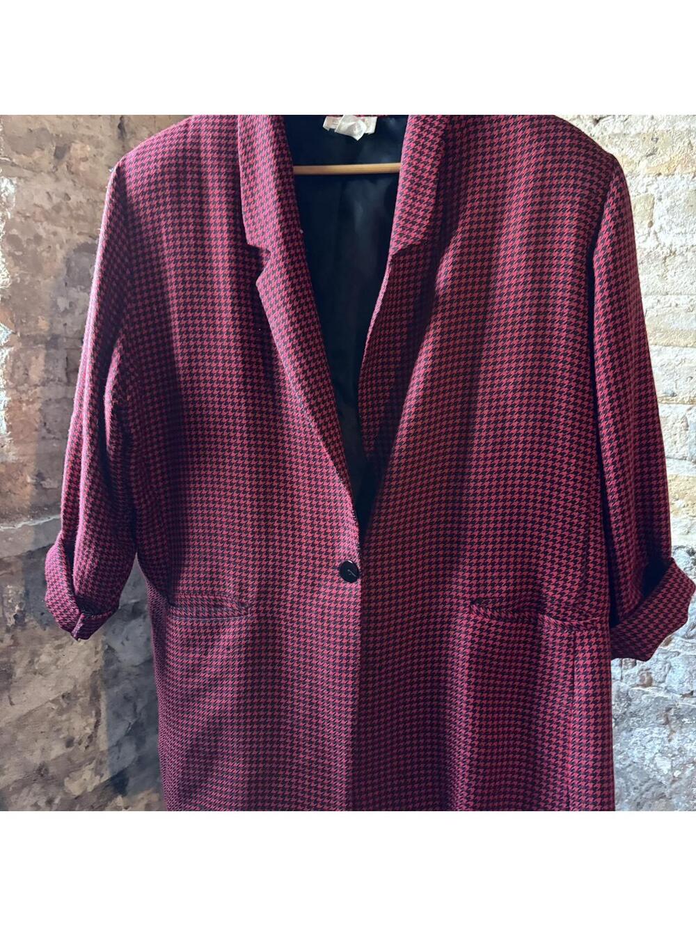 Roaman's Women's Red and Black Jacket